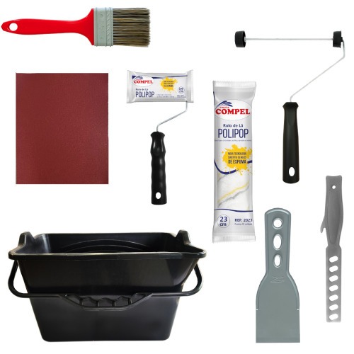 Kit para pintura com 7 peas