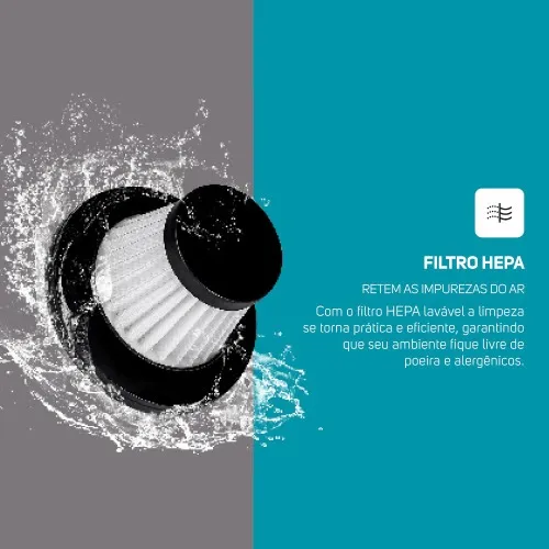 Aspirador de pó portátil a bateria - Handson
