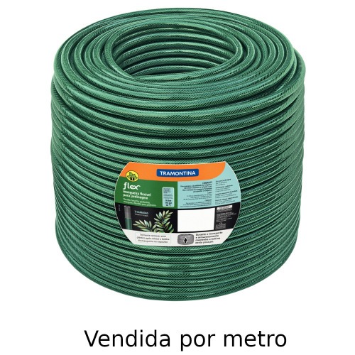 Mangueira reforçada flexível para jardim 1/2 Mangueira reforçada flexível para jardim 1/2