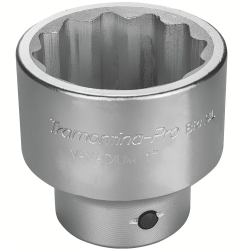 Soquete estriado 75 mm encaixe 1