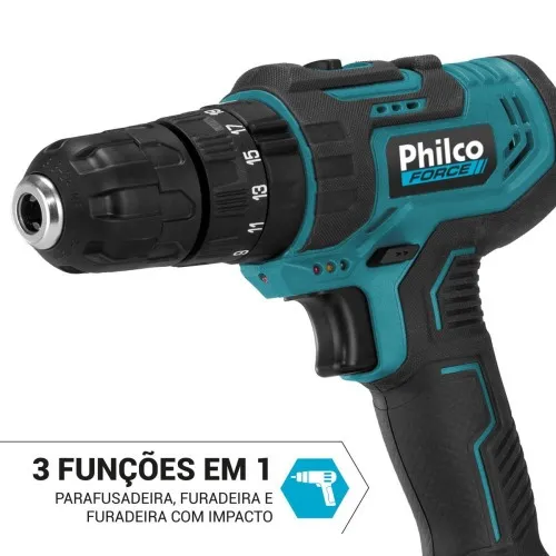 Furadeira Parafusadeira de impacto 3/8