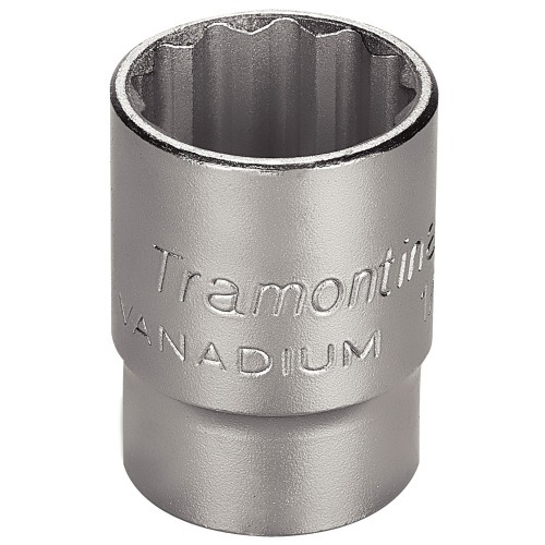 Soquete estriado 23 mm encaixe 1/2