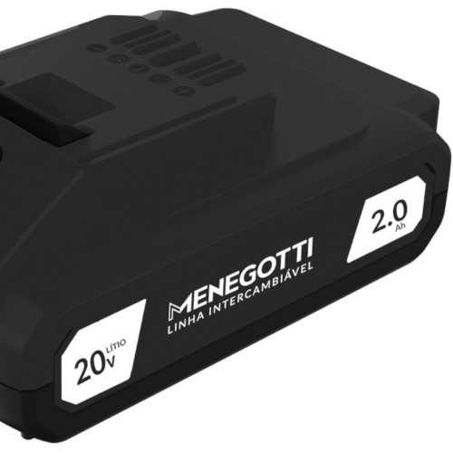 Bateria íon de lítio 20V 2,0Ah intercambiável - MBI Bateria íon de lítio 20V 2,0Ah intercambiável - MBI