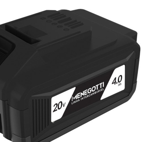 Bateria íons de lítio 20V 4,0Ah intercambiável - MBI Bateria íons de lítio 20V 4,0Ah intercambiável - MBI