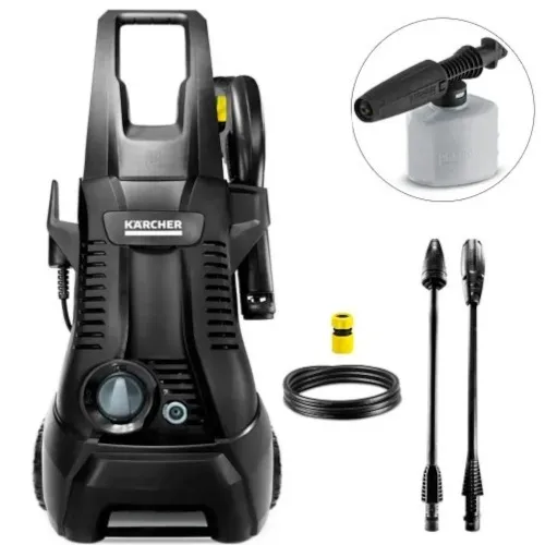 Kit Lavadora de alta pressão 1740 libras K2 Plus TURBO + Aplicador de detergente  110V