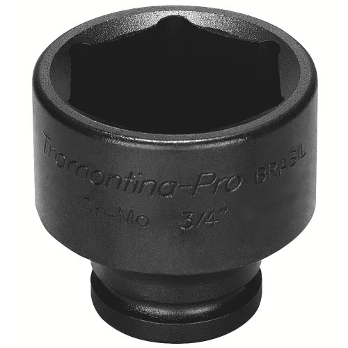 Soquete sextavado de impacto 19 mm encaixe 3/4