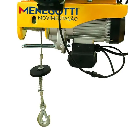 Guincho Talha elétrica 300/600 kg elevação até 12 m com trole elétrico - Prime  220V