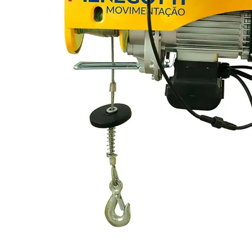 Guincho Talha elétrica 300/600 kg elevação até 12 m com trole elétrico - Prime  220V