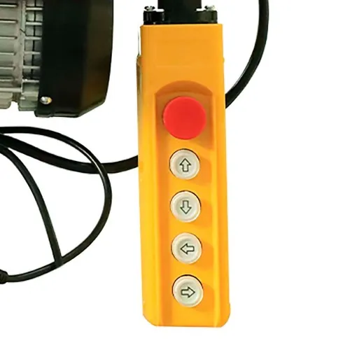 Guincho Talha elétrica 500/1000 kg elevação até 12 m com trole elétrico - Prime  220V
