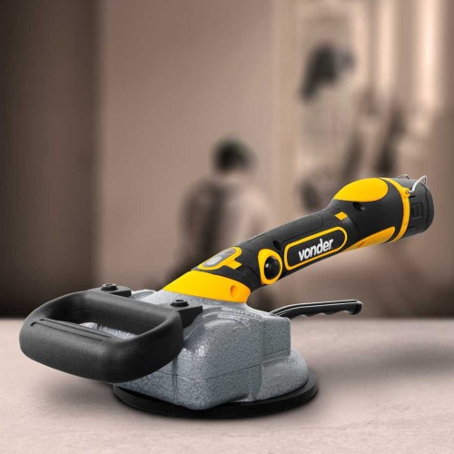 Mquina para assentar piso com ventosa a bateria 12V com maleta - MAP 125  110V/220V