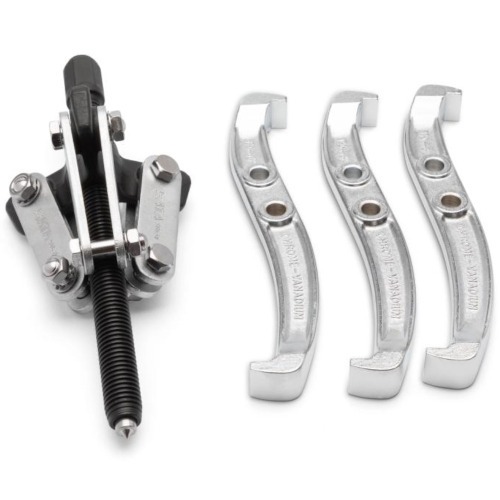Saca-polia com 3 garras articuláveis abertura de 150 mm Saca-polia com 3 garras articuláveis abertura de 150 mm