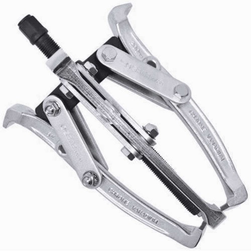 Saca-polia com 3 garras articuláveis abertura de 150 mm Saca-polia com 3 garras articuláveis abertura de 150 mm