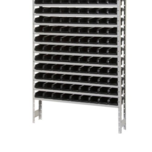 Estante met�lica com 108 gavetas n� 3 preta - EM108/3P