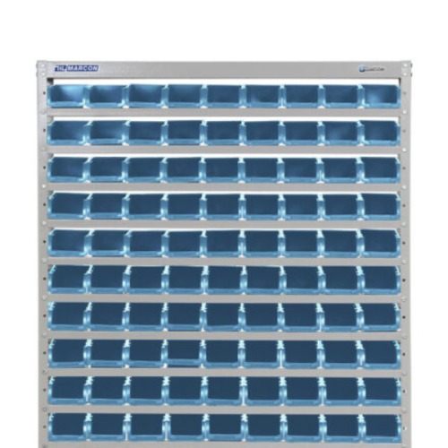 Estante metálica com 108 gavetas n°3 azul - EF108/3A Estante metálica com 108 gavetas n°3 azul - EF108/3A