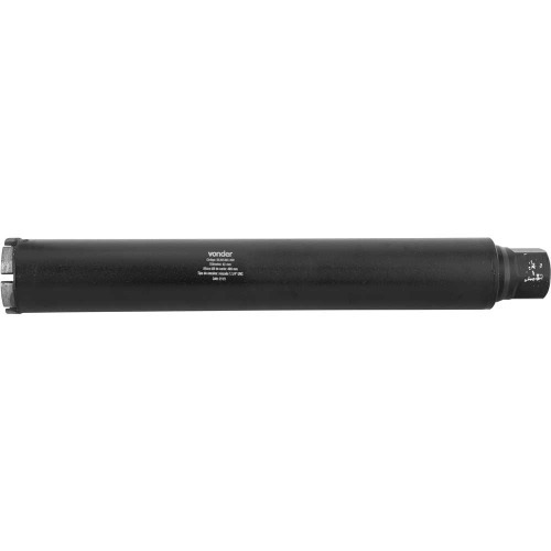 Broca coroa diamantada para perfuratriz 63 x 450 mm rosca 1.1/4 Broca coroa diamantada para perfuratriz 63 x 450 mm rosca 1.1/4