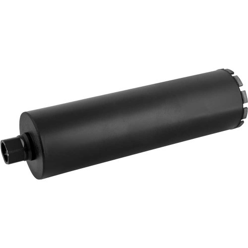 Broca coroa diamantada para perfuratriz 120 x 450 mm rosca 1.1/4