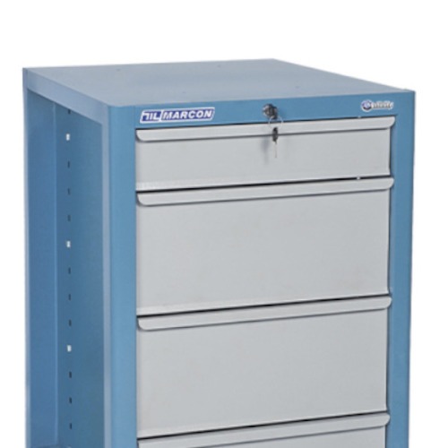 Gabinete para ferramentas com 4 gavetas e 1 porta - GP-4 Marcon