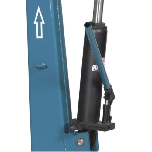 Guincho hidráulico capacidade 2 ton rodagem de ferro e prolongador - MGH-2C                           Guincho hidráulico capacidade 2 ton rodagem de ferro e prolongador - MGH-2C