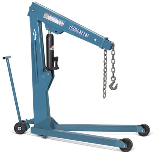 Guincho hidráulico capacidade 2 ton rodagem de ferro e prolongador - MGH-2C                           Guincho hidráulico capacidade 2 ton rodagem de ferro e prolongador - MGH-2C