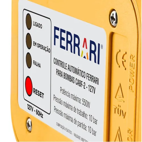 Controlador automático para bomba d'água - CABF-1  110V/220V