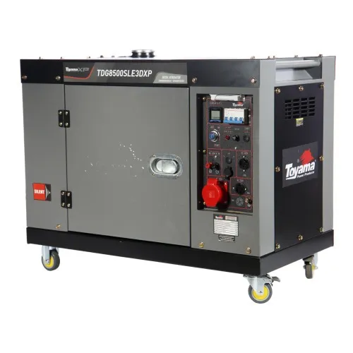 Gerador de energia 7,5 Kva a diesel cabinado trifásico 220V