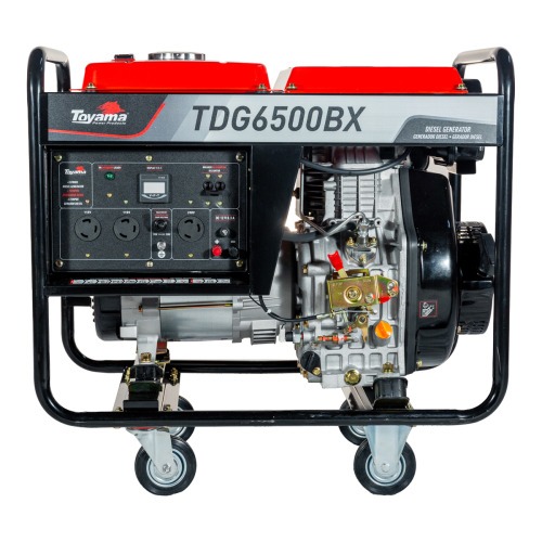 Gerador de energia 5,5 kva a diesel bivolt partida manual - TDG6500BX  110V/220V Gerador de energia 5,5 kva a diesel bivolt partida manual - TDG6500BX  110V/220V