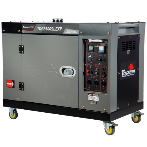 Gerador de energia 7 Kva a diesel cabinado bivolt partida elétrica com AVR - TDG8500SLEXP Gerador de energia 7 Kva a diesel cabinado bivolt partida elétrica com AVR - TDG8500SLEXP