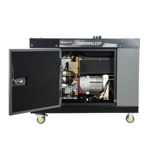 Gerador de energia 7 Kva a diesel cabinado bivolt partida elétrica com AVR - TDG8500SLEXP Gerador de energia 7 Kva a diesel cabinado bivolt partida elétrica com AVR - TDG8500SLEXP