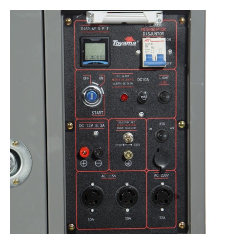 Gerador de energia 7 Kva a diesel cabinado bivolt partida elétrica com AVR - TDG8500SLEXP Gerador de energia 7 Kva a diesel cabinado bivolt partida elétrica com AVR - TDG8500SLEXP