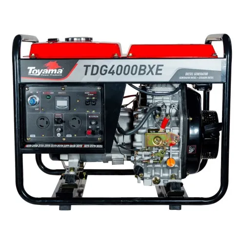 Gerador de energia 3,3 kva a diesel bivolt partida elétrica - TDG4000BXE  110V/220V