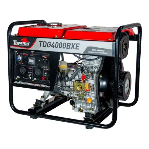 Gerador de energia 3,3 kva a diesel bivolt partida elétrica - TDG4000BXE  110V/220V