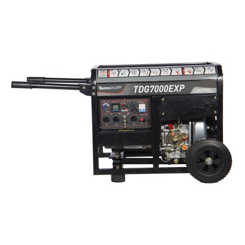 Gerador de energia 6 kva a diesel bivolt partida eltrica - TDG7000EXP  110V/220V