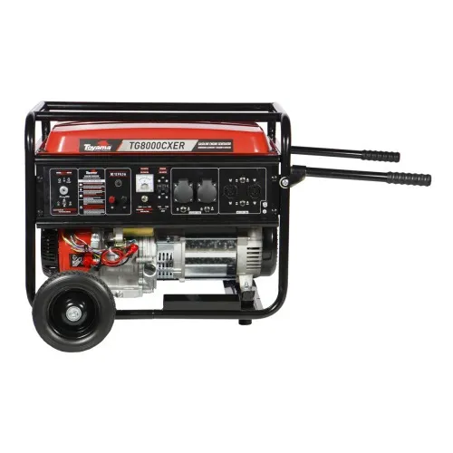 Gerador de energia 7,2 Kva a gasolina bivolt partida elétrica