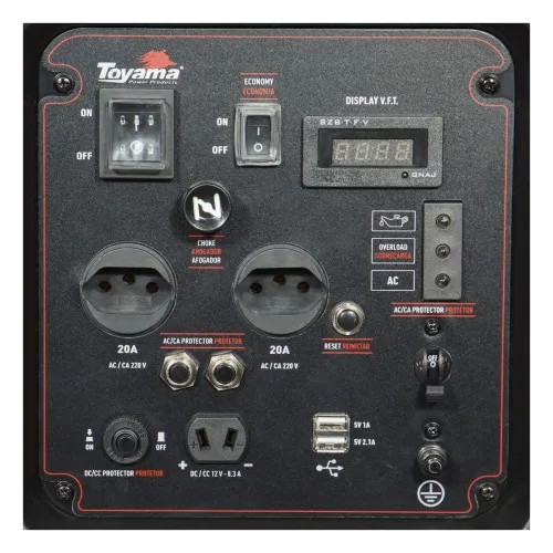 Gerador de energia a gasolina 4 kva partida manual - TG4000IP-XP  220V