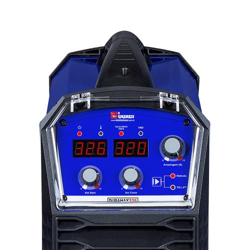 Inversora de solda 320A para eletrodo e Tig Monofásica/Trifásica - Duramax 325 Inversora de solda 320A para eletrodo e Tig Monofásica/Trifásica - Duramax 325