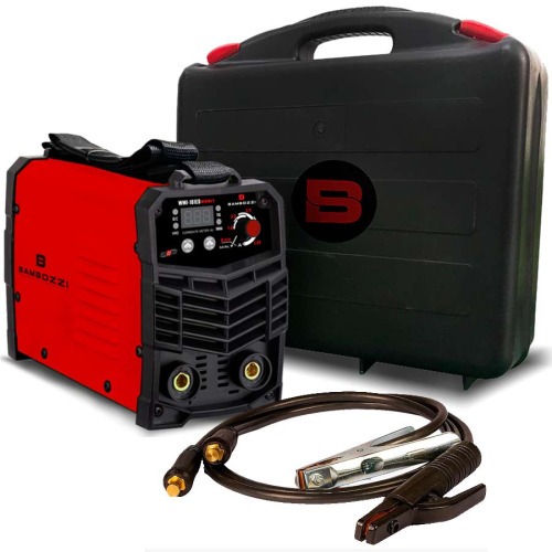 Inversora de solda digital 140A para eletrodo revestido + maleta - WMI 161ED  110V/220V Inversora de solda digital 140A para eletrodo revestido + maleta - WMI 161ED  110V/220V