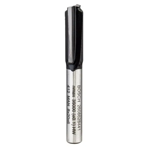 Fresa paralela dupla 8 x 19,6 mm haste 6 mm - Standard