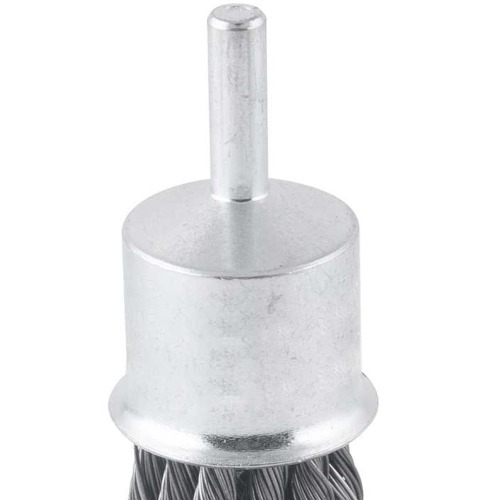 Escova de aço torcido tipo pincel 25 mm Escova de aço torcido tipo pincel 25 mm