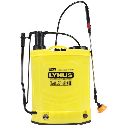 Pulverizador costal manual e a bateria 12V 20 litros com 4 bicos - PL-20B 110V/220V Pulverizador costal manual e a bateria 12V 20 litros com 4 bicos - PL-20B 110V/220V
