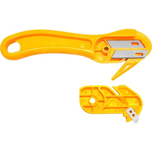 Estilete de seguran�a lamina reta