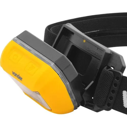 Lanterna recarregável para cabeça LED COB - LCV 300