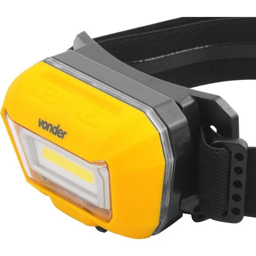 Lanterna recarregável para cabeça LED COB - LCV 300