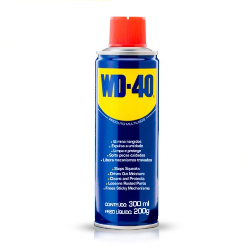 Óleo lubrificante desengripante multiuso 300 ml - WD-40 Óleo lubrificante desengripante multiuso 300 ml - WD-40