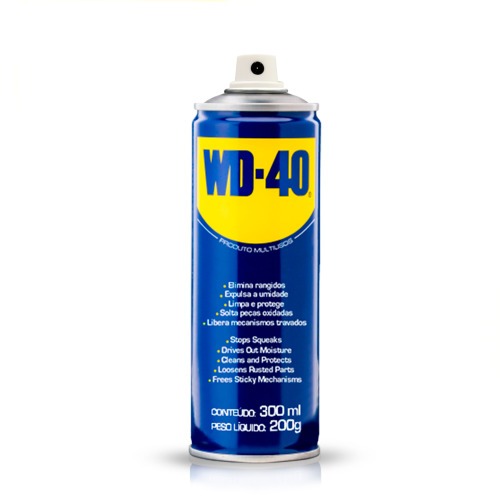 Óleo lubrificante desengripante multiuso 300 ml - WD-40 Óleo lubrificante desengripante multiuso 300 ml - WD-40