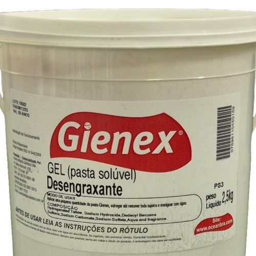Gel desengraxante para as mos 2,5kg - PS