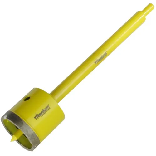 Serra copo diamantada 45 mm com haste encaixe 3/8