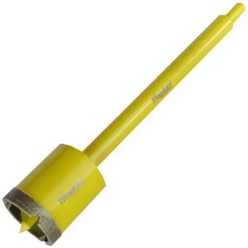 Serra copo diamantada 40 mm com haste encaixe 3/8