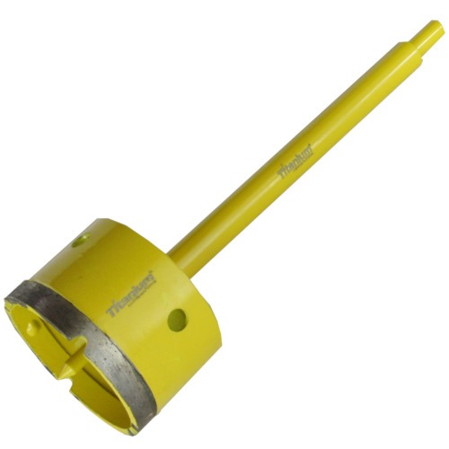 Serra copo diamantada 70 mm com haste encaixe 3/8