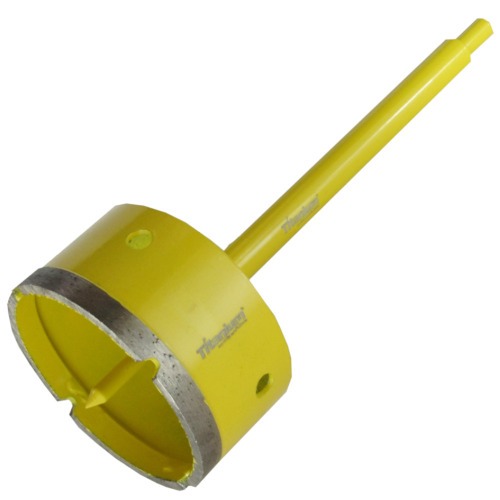 Serra copo diamantada 85 mm com haste encaixe 3/8