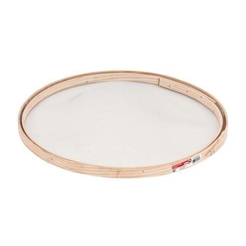 Peneira para areia 55 cm com aro de madeira